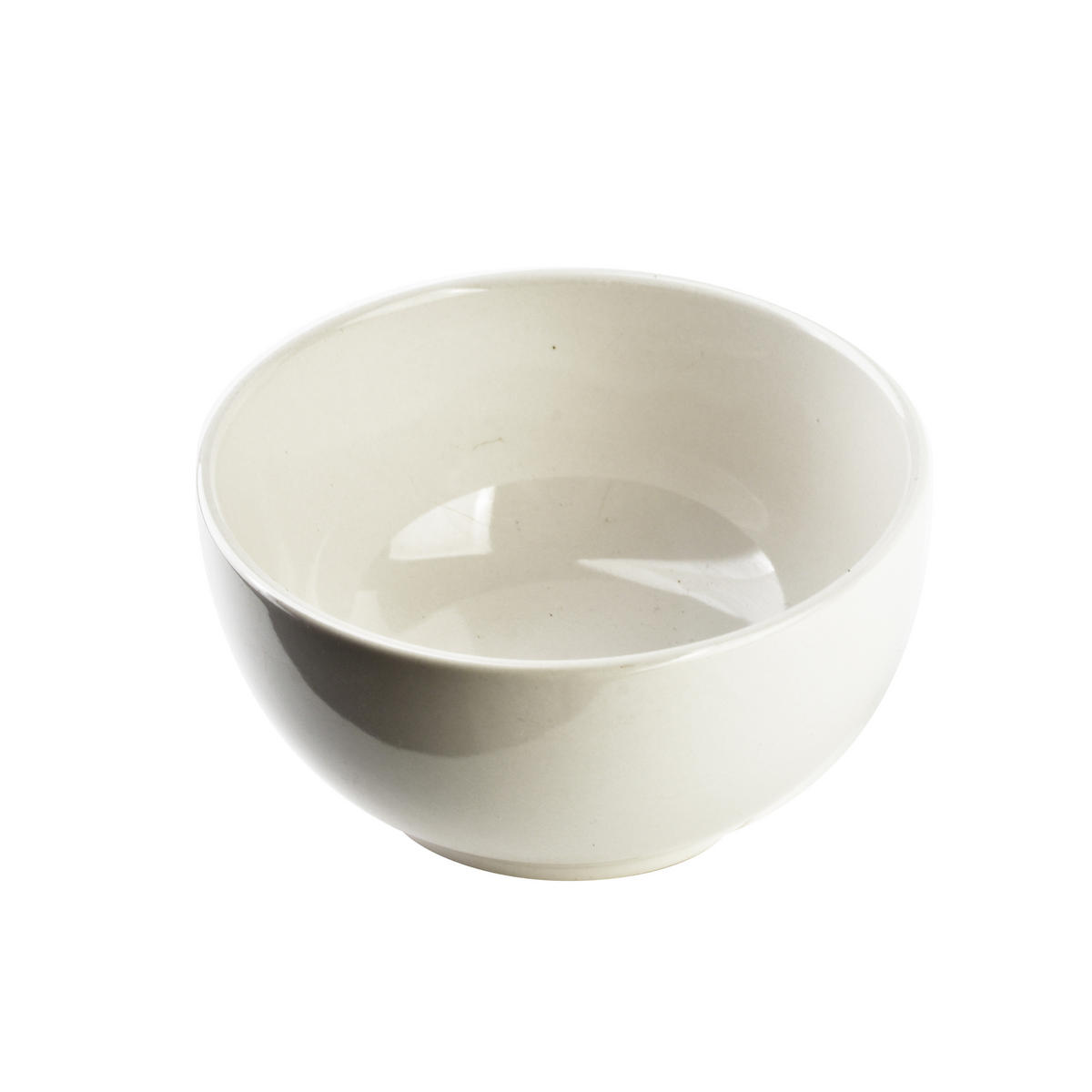 SCHALE Basic Weiß 11/11/6 cm Keramik - Weiß, Keramik (11/11/6cm) - Mondex