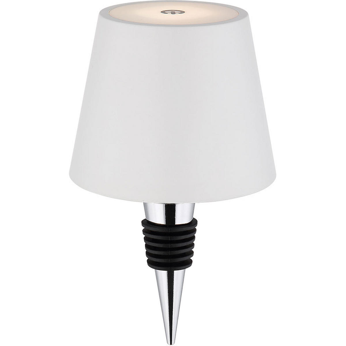 2X LED TISCHLAMPE Vannie I Weiß - Weiß, Metall (11.5/11.5/36cm) - Globo Lighting