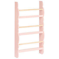 WANDREGAL Rigolet 80 cm Rigolet - Pink/Braun, Holzwerkstoff (43/80/14cm) - Beliani