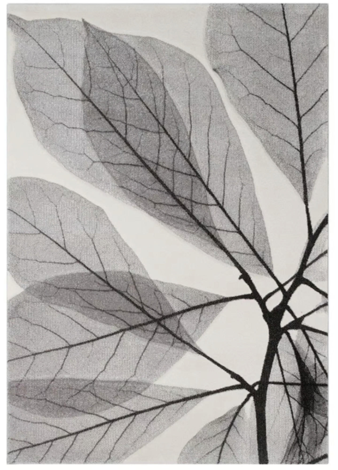 TEPPICH modern Flachgewebe NAGOYA Grau 133x190 cm - Grau, Textil (133/190cm) - Novatrend