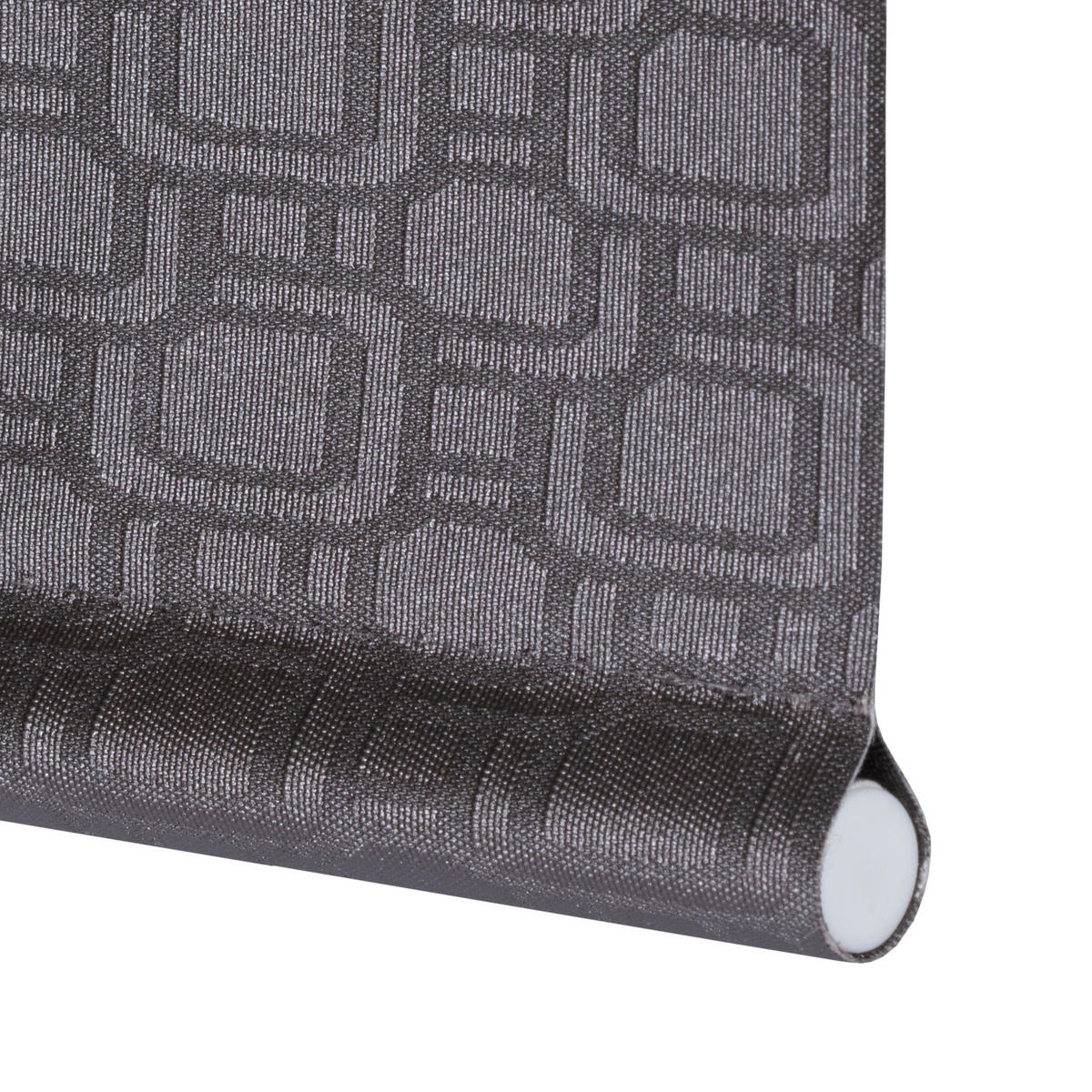 SEITENZUGROLLO lichtdurchlässig Link Bright Brass - Grau, Textil (105/190/190cm) - VIEWTEX