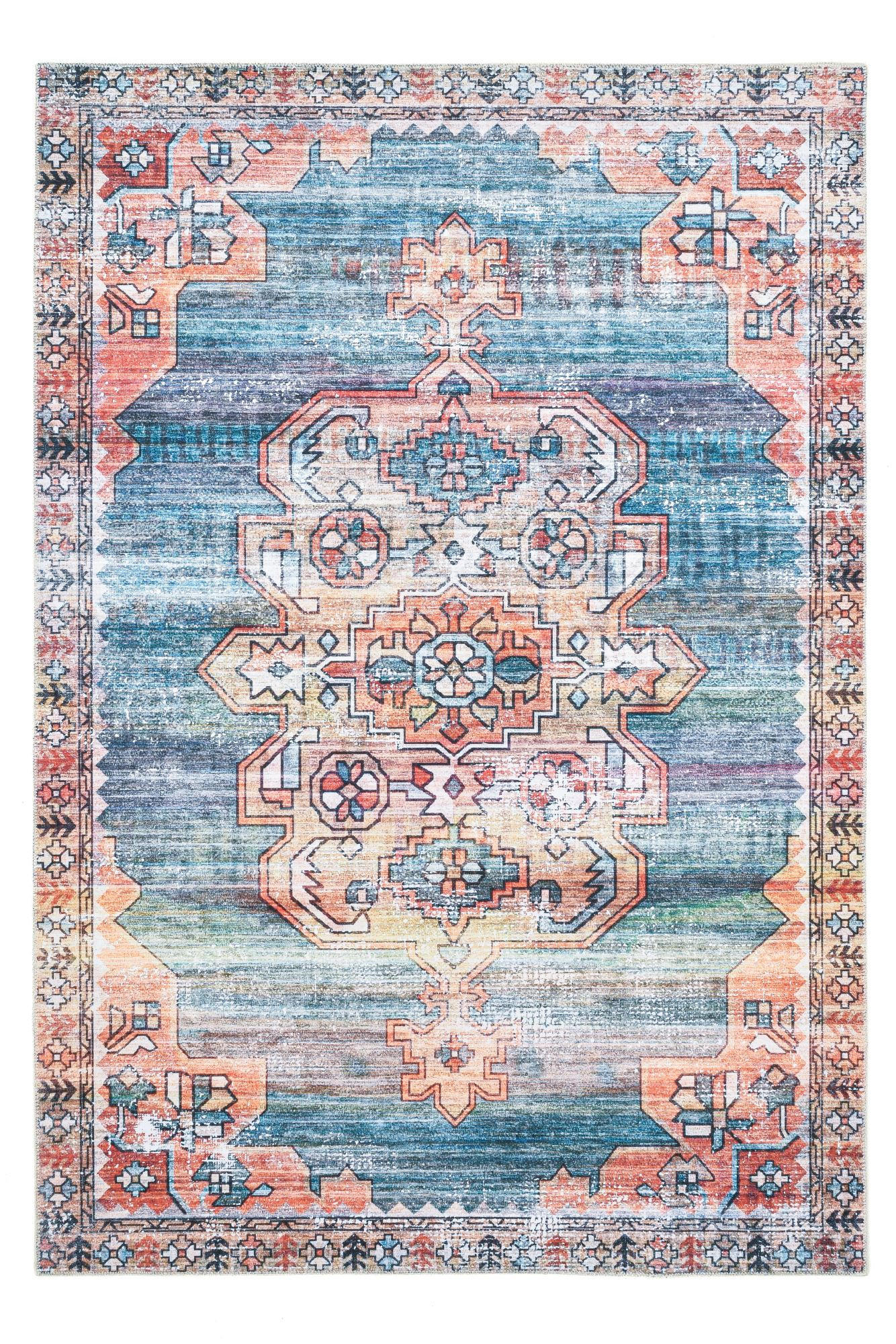 VINTAGE-TEPPICH Adara 200x300 cm - Multicolor, Textil (200/300cm) - Gino Falcone