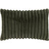 KISSENHÜLLE Raya Streifen Look salbei - Salbeigrün, Textil (40/60cm) - Magma Heimtexx