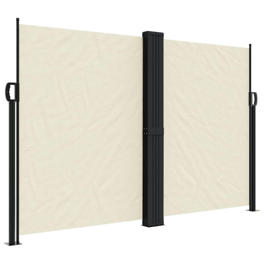 SEITENMARKISE Ausziehbar Creme 160x1200 cm - Creme, Textil (1200/160/1200cm) - furnicato