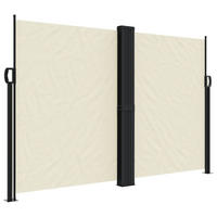 SEITENMARKISE Ausziehbar Creme 160x1200 cm - Creme, Textil (1200/160/1200cm) - furnicato