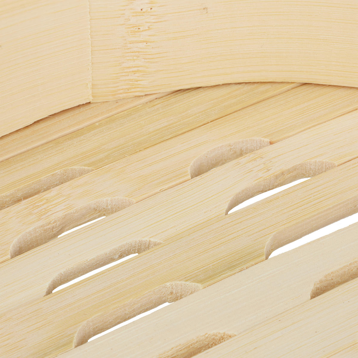 BAMBUS-DAMPFGARER - Hellbraun, Holz/Metall (25.5/25.5/15.5cm) - Relaxdays