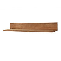 WANDREGAL Wild-/Zerreiche 81x20x12 natur geölt FRANKFURT #104 - Naturfarben, Holz (81/12/20cm) - Massivmoebel24