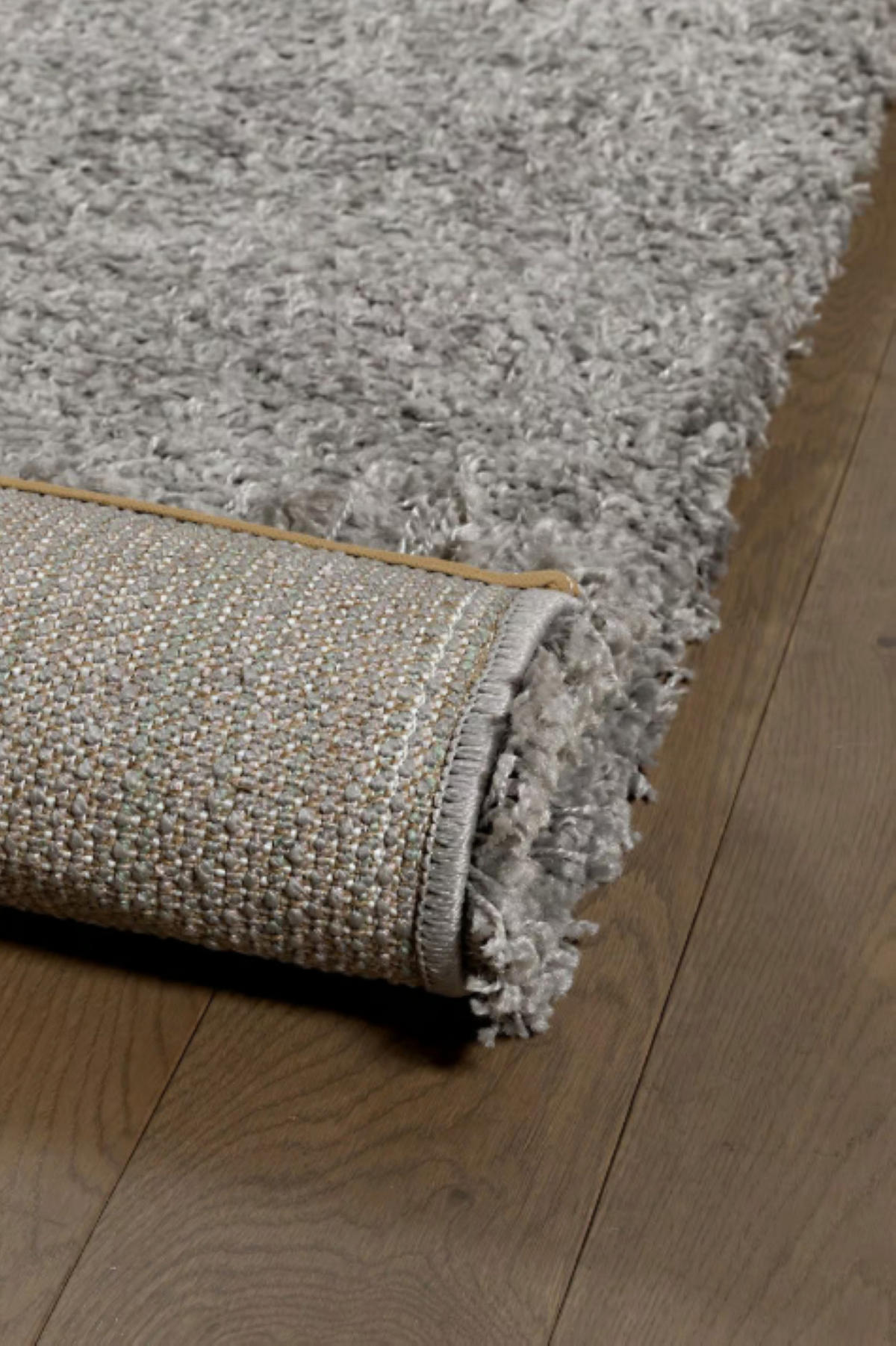 TEPPICH dichter Flor ROCAS Grau 160x230 cm - Grau, Textil (160/230cm) - Novatrend