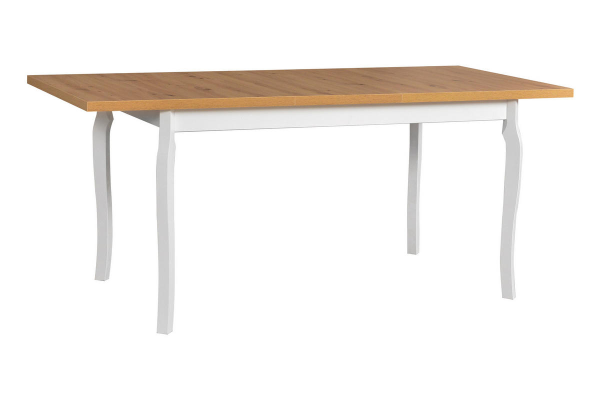 ESSTISCH Alba 5, 140-180/80 cm, artisan - Eiche Artisan, Holz (80/140/76cm) - Leaf Design