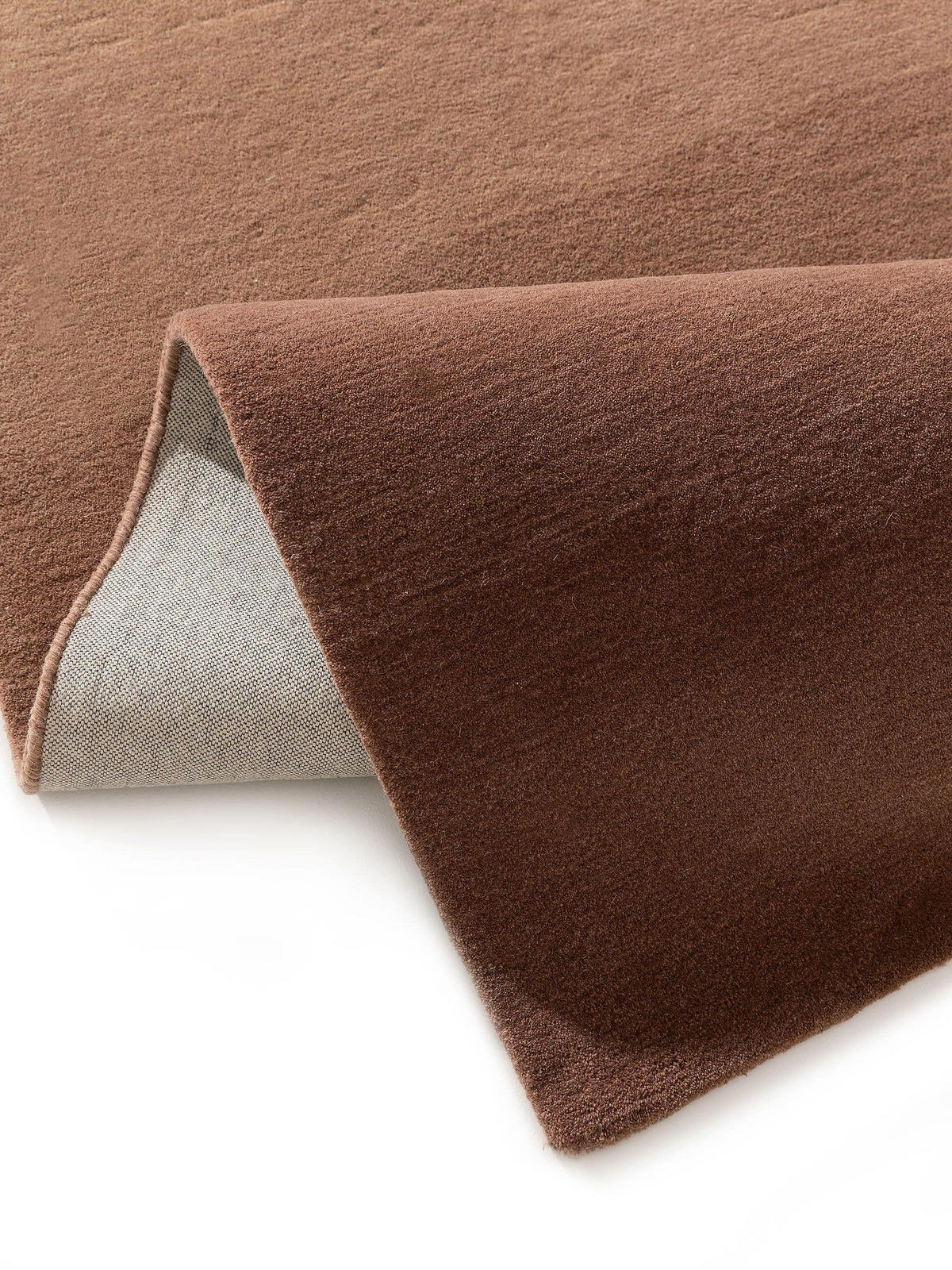 WOLLTEPPICH Dawn Terracotta 120x170 cm - Terracotta, Textil (120/170cm) - benuta Pure