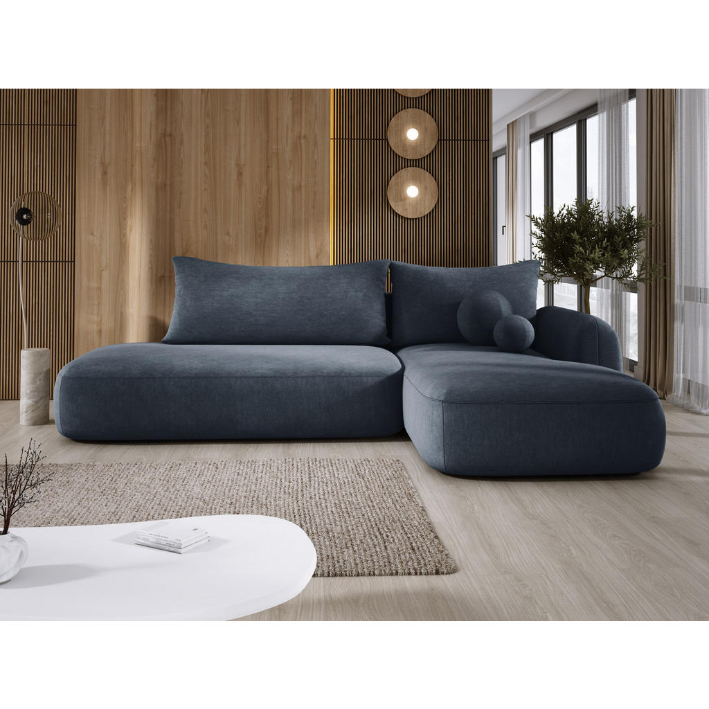 Thumbnail - DomoHome Ecksofa, Schiefer, Textil, Rechteckig, 300x190 cm, Wohnzimmer, Sofas & Couches, Wohnlandschaften, Ecksofas