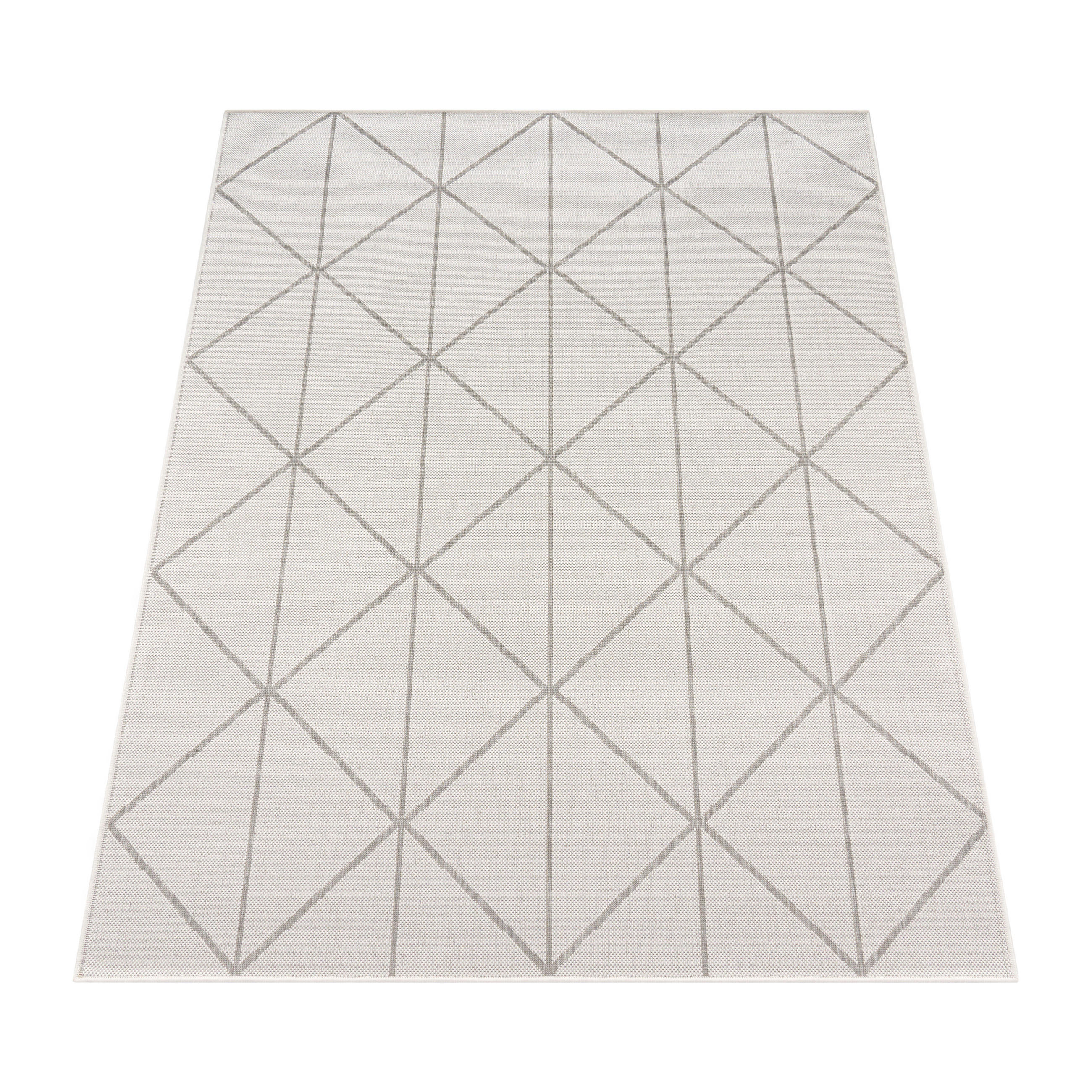 OUTDOORTEPPICH 240/340 cm Modena 221 - Weiß, Textil (240/340cm) - Paco Home