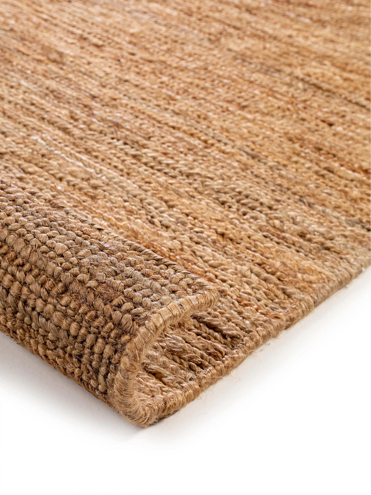 JUTETEPPICH Cosmo Hellbraun 160x230 cm - Hellbraun, Textil (160/230cm) - benuta Pure