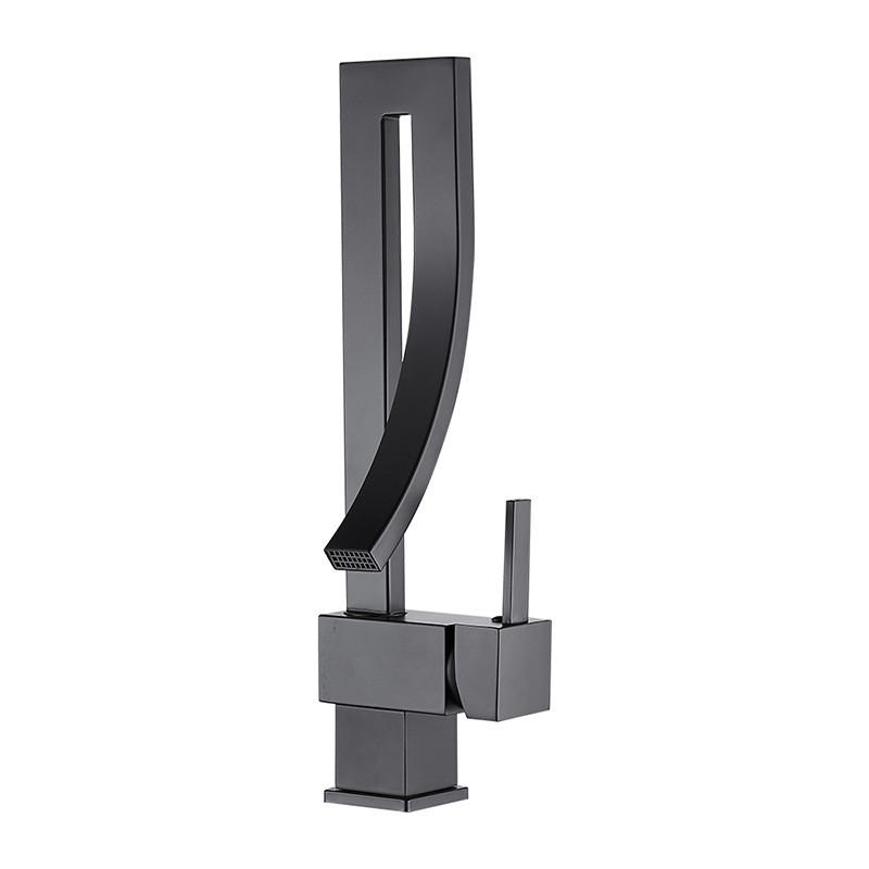 BADEZIMMERARMATUR, 35 x 10 cm, schwarz - Schwarz, Metall (40/10/15cm) - Vallsero