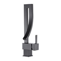 BADEZIMMERARMATUR, 35 x 10 cm, schwarz - Schwarz, Metall (40/10/15cm) - Vallsero