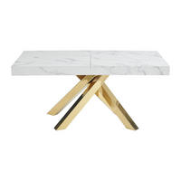 ESSTISCH - 6 Personen, 8 Personen, 10 Personen - Holz, Platte - Weiß - CATONAV - Weiß, Holz (90/200/75cm) - Vente-Unique
