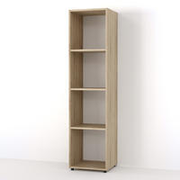RAUMTEILER Ludus Sonoma 142.5 x 36.2 cm - Sonoma Eiche, Holzwerkstoff (142.5/36.2/33cm) - Vicco