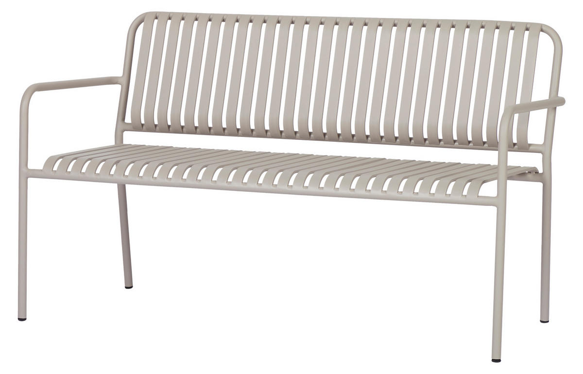 GARTENBANK Grau - Grau, Holzwerkstoff (125/83/45cm) - ebuy24