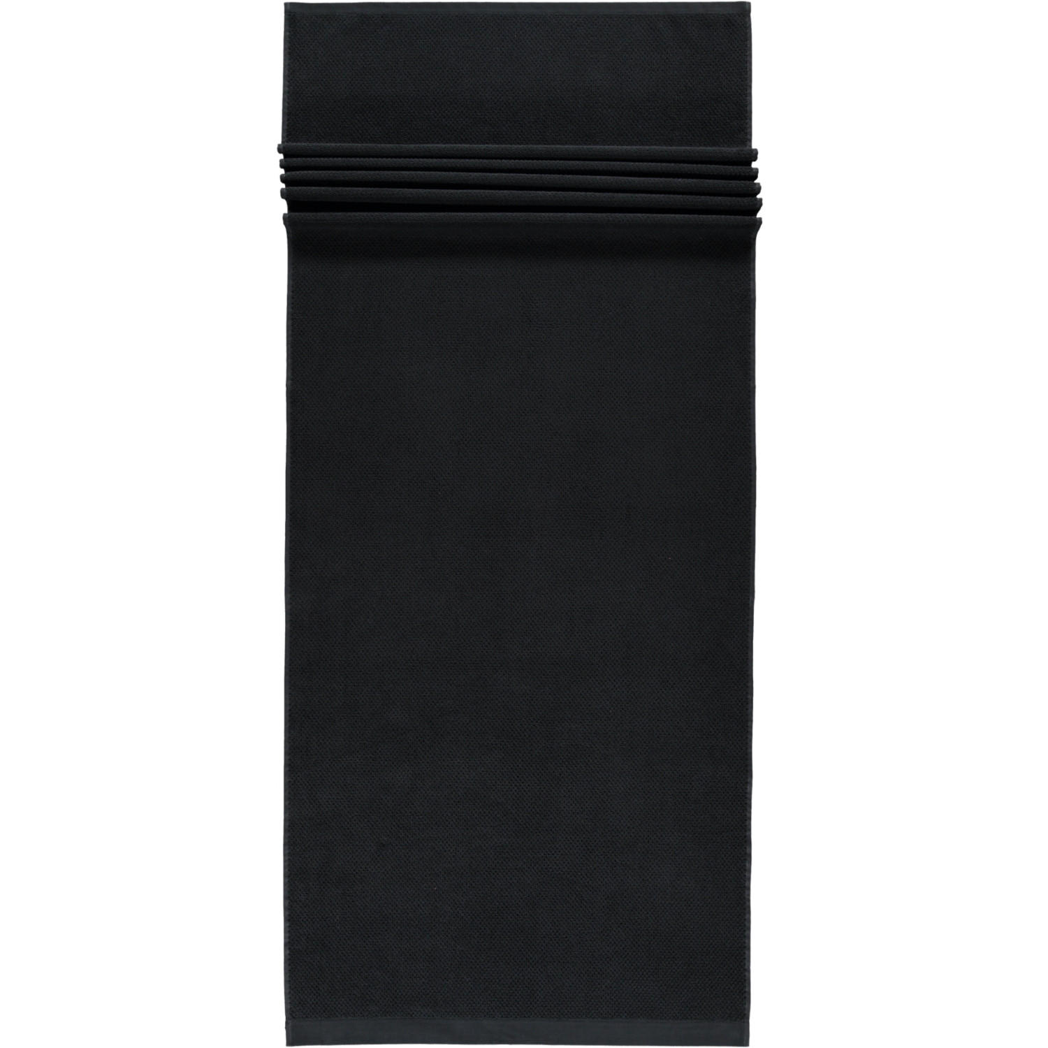 SAUNATUCH BARONESSE SCHWARZ - 15 - Schwarz, Textil (70/190cm) - Rhomtuft