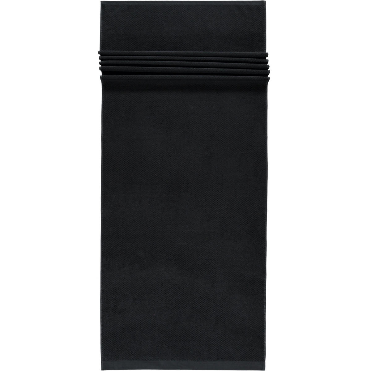 SAUNATUCH BARONESSE SCHWARZ - 15 - Schwarz, Textil (70/190cm) - Rhomtuft