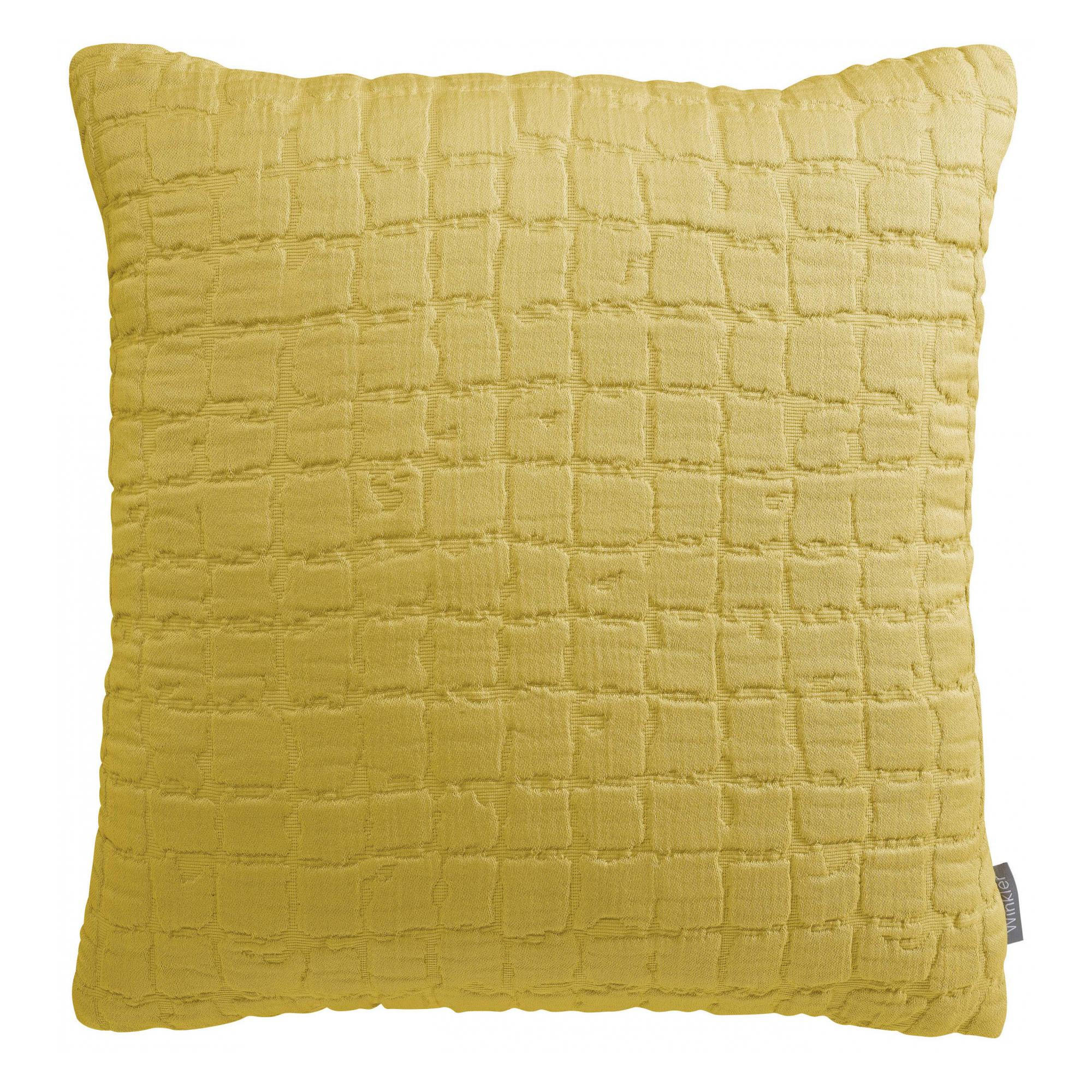 Vivaraise Kissen Currygelb 45x45 cm