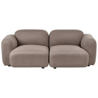 POHOVKA 3-místná Látka Taupe Afoss - šedohnědá, textil (195/71/94cm) - Beliani
