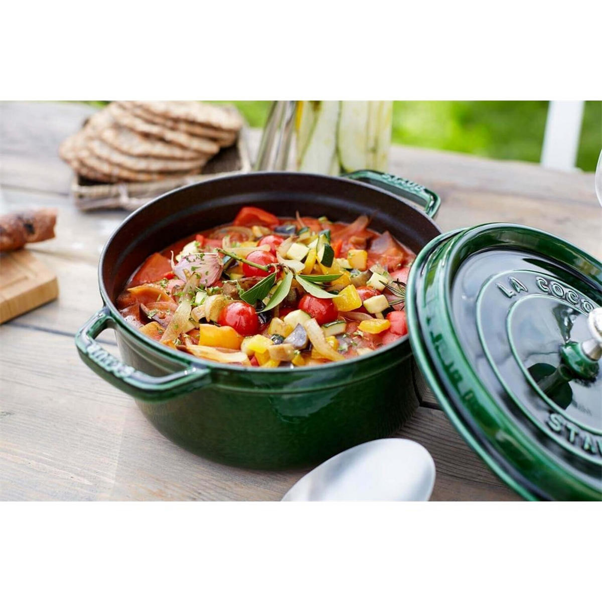 TOPF Grün 26.5/20/14.5 cm NPC405096440 - Grün, Metall (20cm) - Staub