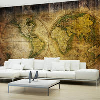 VLIESTAPETE Braun 300/210 cm - Braun/Grün, Textil (300/1cm) - KUNSTLOFT