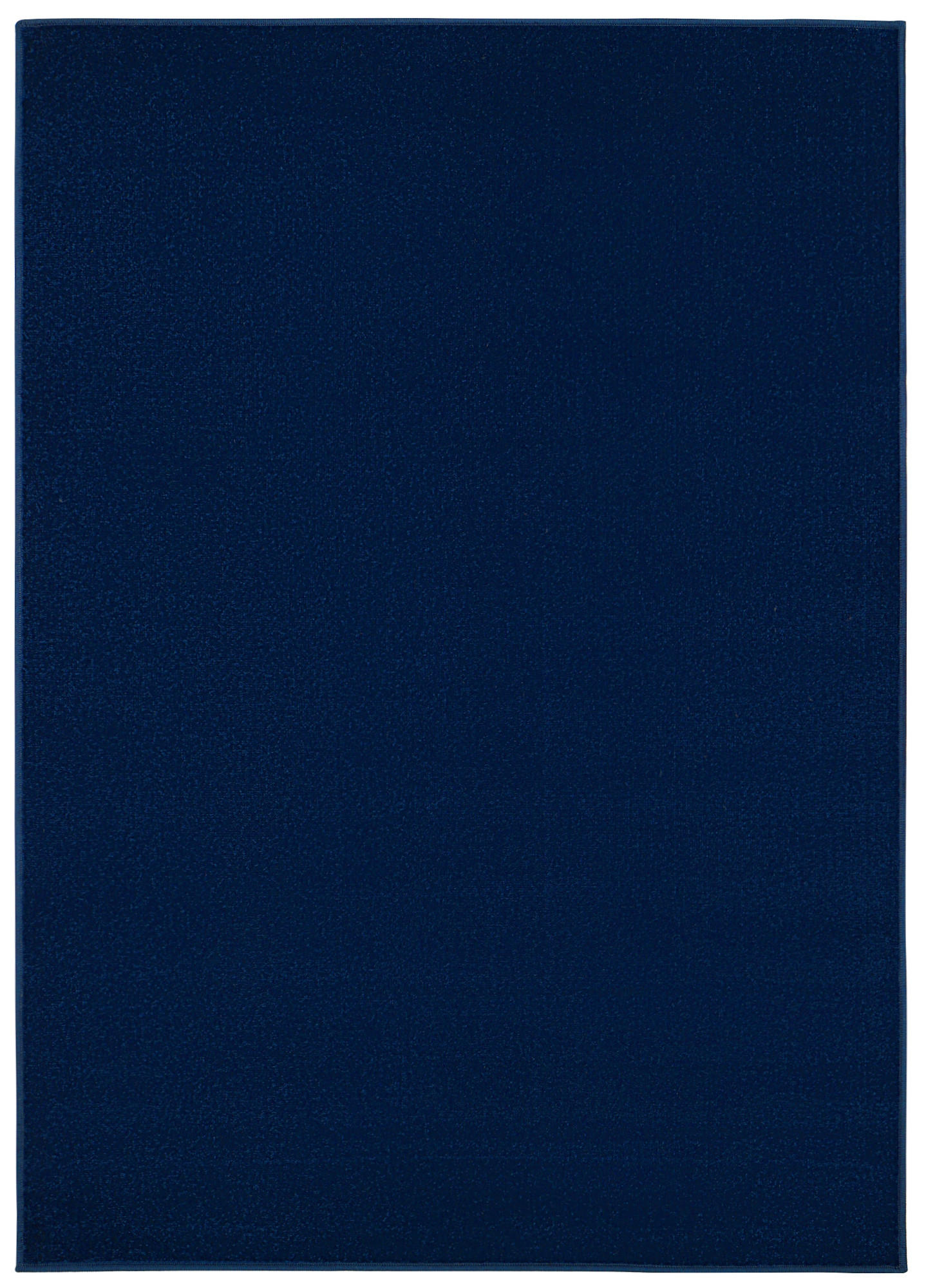 TEPPICH Mono Dunkelblau 240/330 cm - Dunkelblau, Kunststoff (240/330cm) - Tapiso