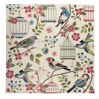 OUTDOORTEPPICH Rosetta 180x180 cm - Weiß, Textil (180/180cm) - Gino Falcone