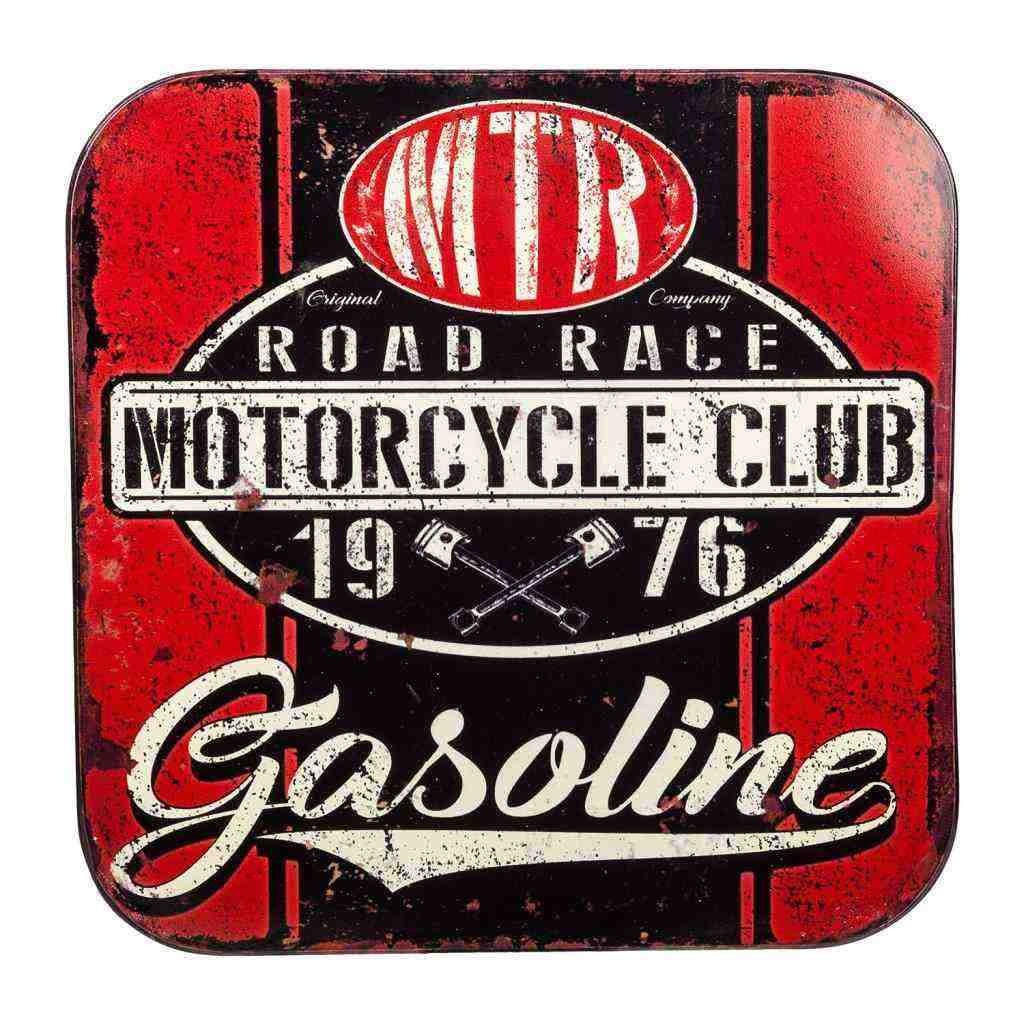 Thumbnail - Wanderlust Hocker, Mehrfarbig, Metall, 38x45x38 cm, Wohnzimmer, Hocker, Sitzhocker