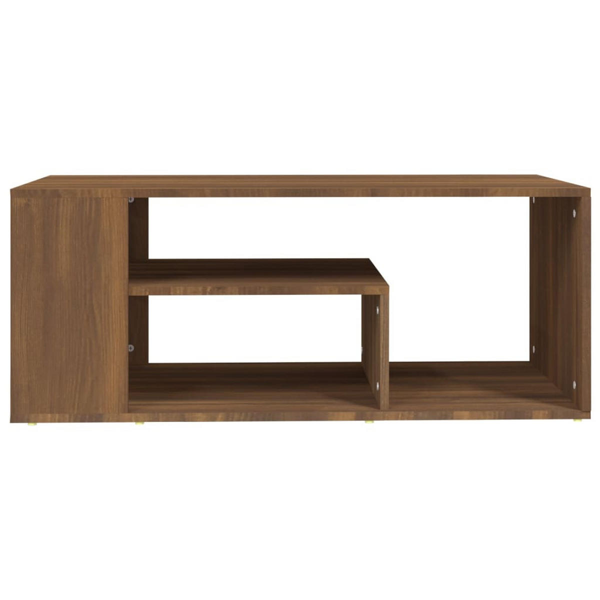 COUCHTISCH Braun Eichen-Optik 100x50x40 cm Holzwerkstoff - Braun, Holzwerkstoff (50/100/40cm) - furnicato