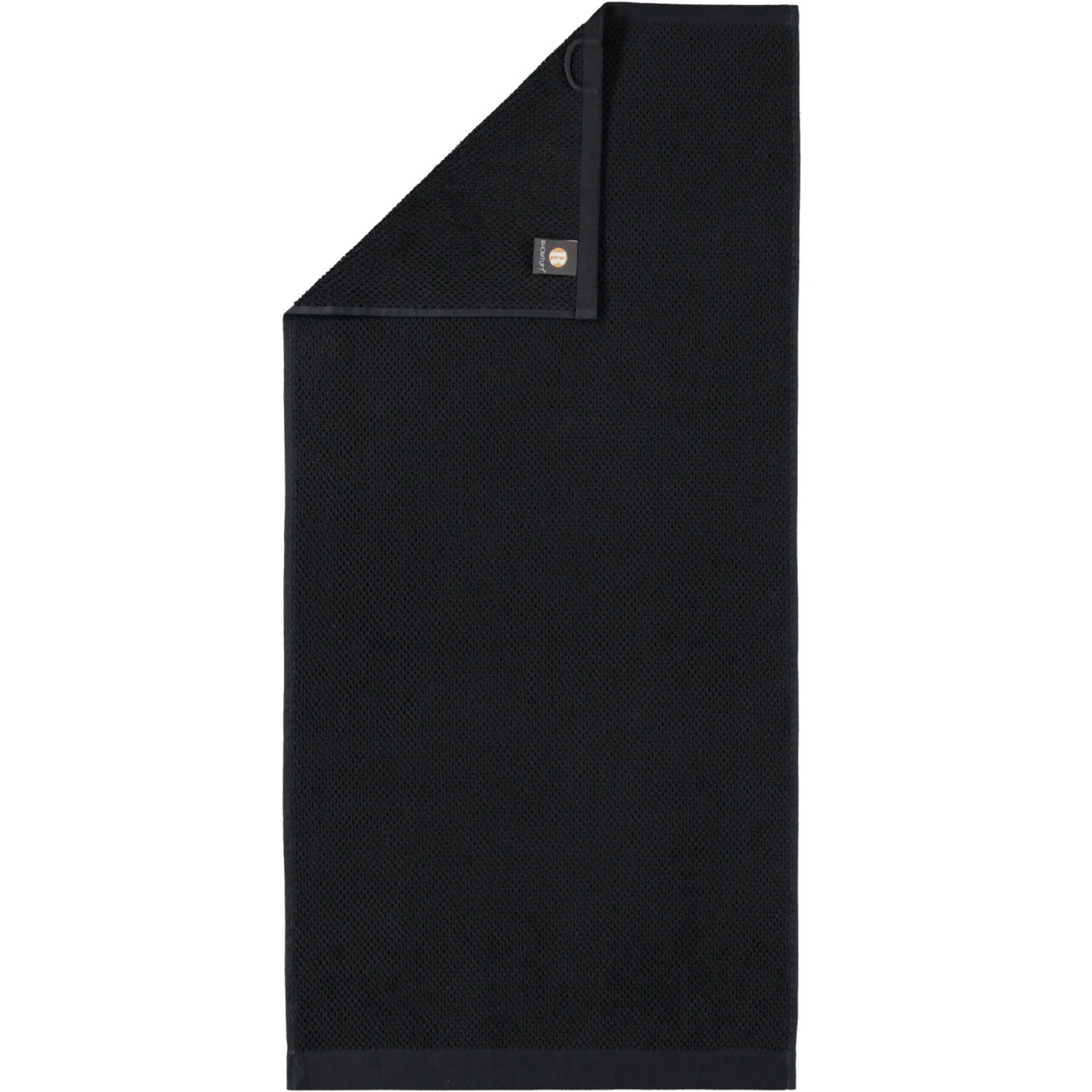 HANDTUCH BARONESSE SCHWARZ - 15 - Schwarz, Textil (50/100cm) - Rhomtuft
