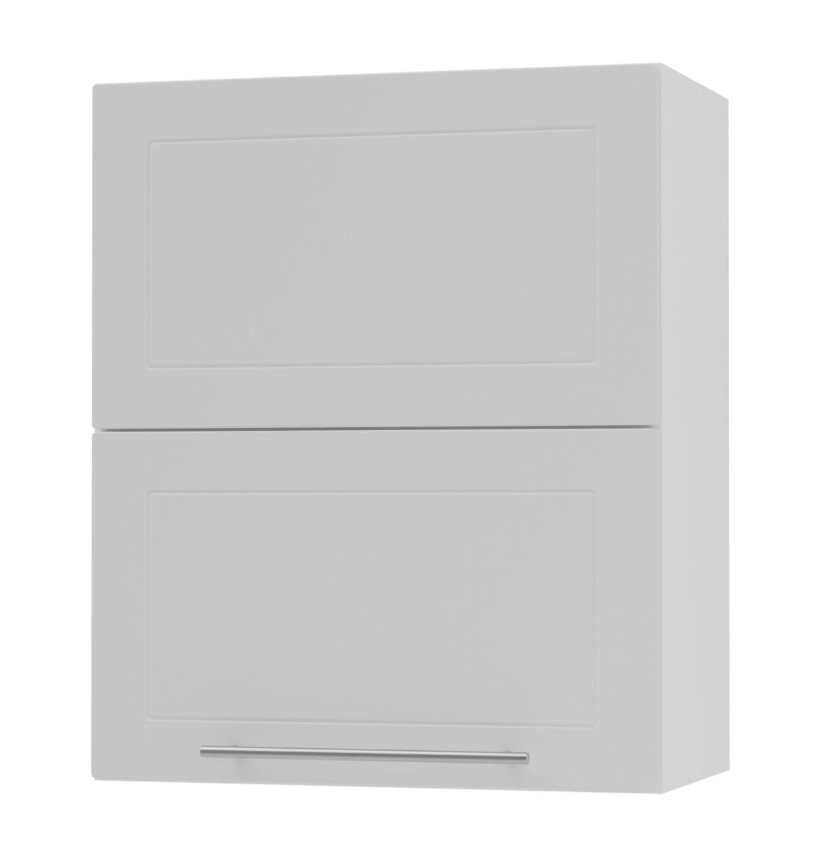 KÜCHENHÄNGESCHRANK Kvantum W8B/60 Weiß Matt / Weiß Matt 60 / 32,5 / 72cm - Weiß, Holz/Holzwerkstoff (60/72/32.5cm) - Feldmann-Wohnen