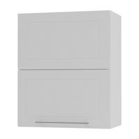 KÜCHENHÄNGESCHRANK Kvantum W8B/60 Weiß Matt / Weiß Matt 60 / 32,5 / 72cm - Weiß, Holz/Holzwerkstoff (60/72/32.5cm) - Feldmann-Wohnen