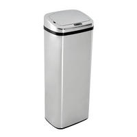 SENSOR Mülleimer, Edelstahl, ABS, Silber - Silberfarben, Metall (25/84/33cm) - HOMCOM