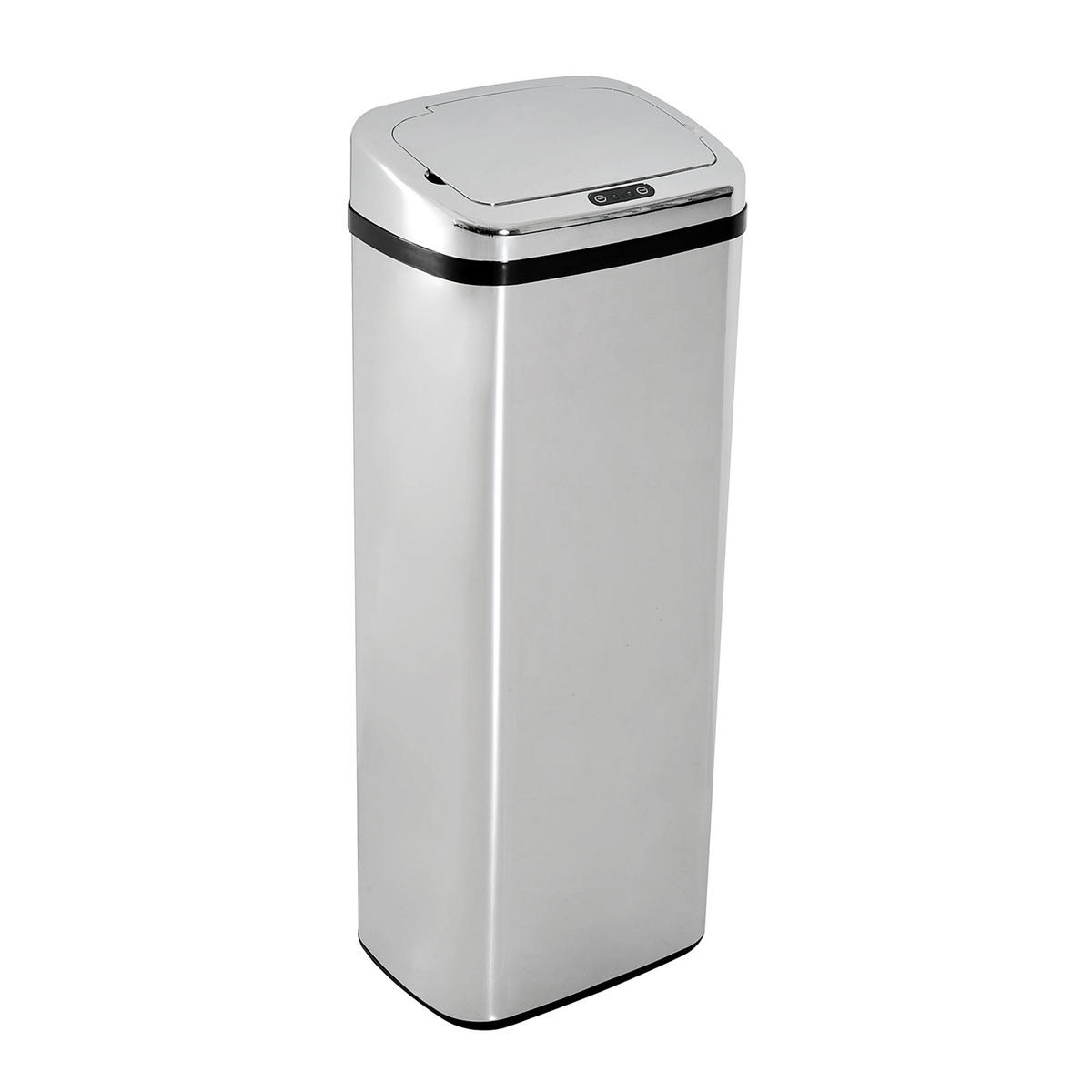 SENSOR Mülleimer, Edelstahl, ABS, Silber - Silberfarben, Metall (25/84/33cm) - HOMCOM