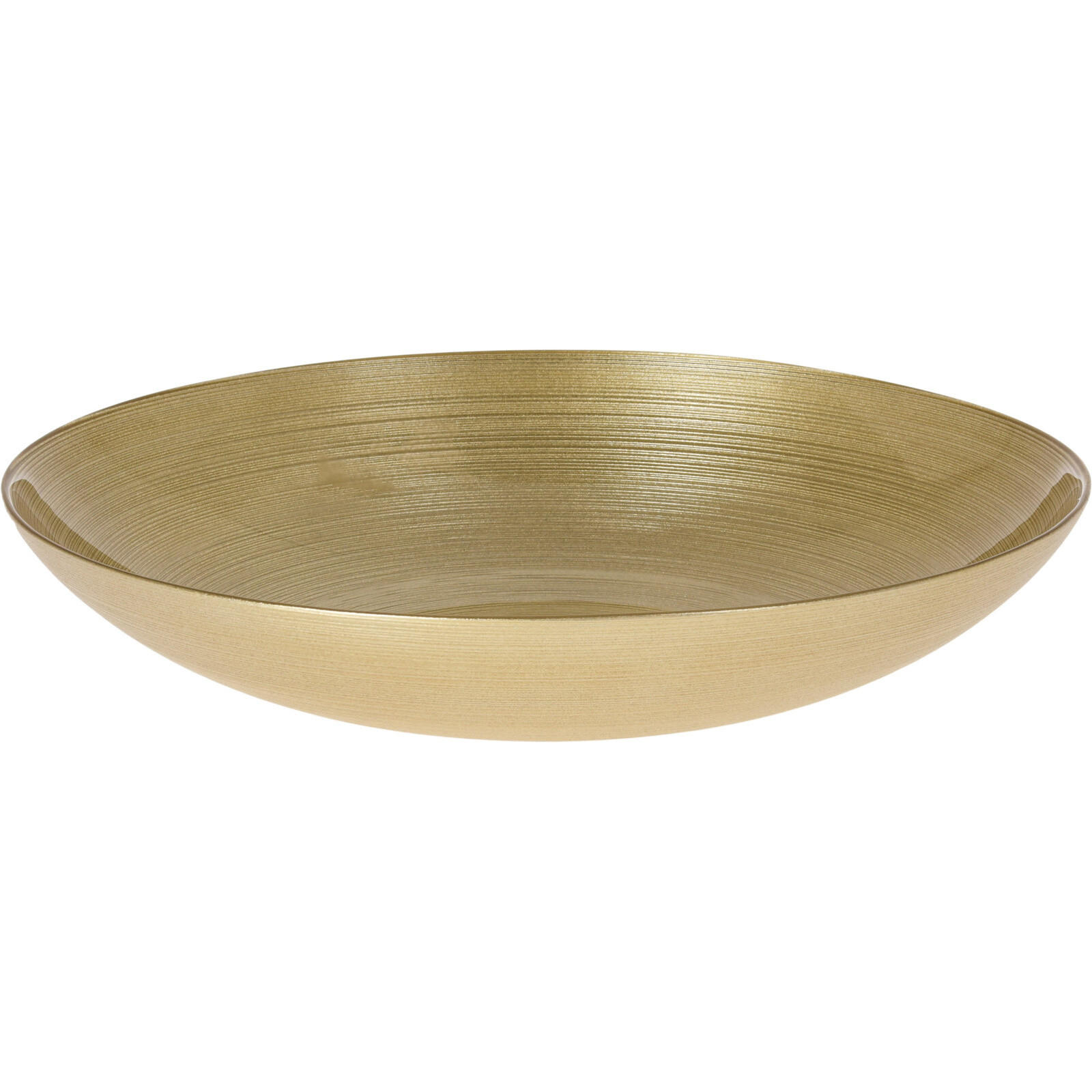 DEKOSCHALE aus Glas Golden 30/30/6 cm - Goldfarben, Glas (30/6/30cm) - Home Styling Collection