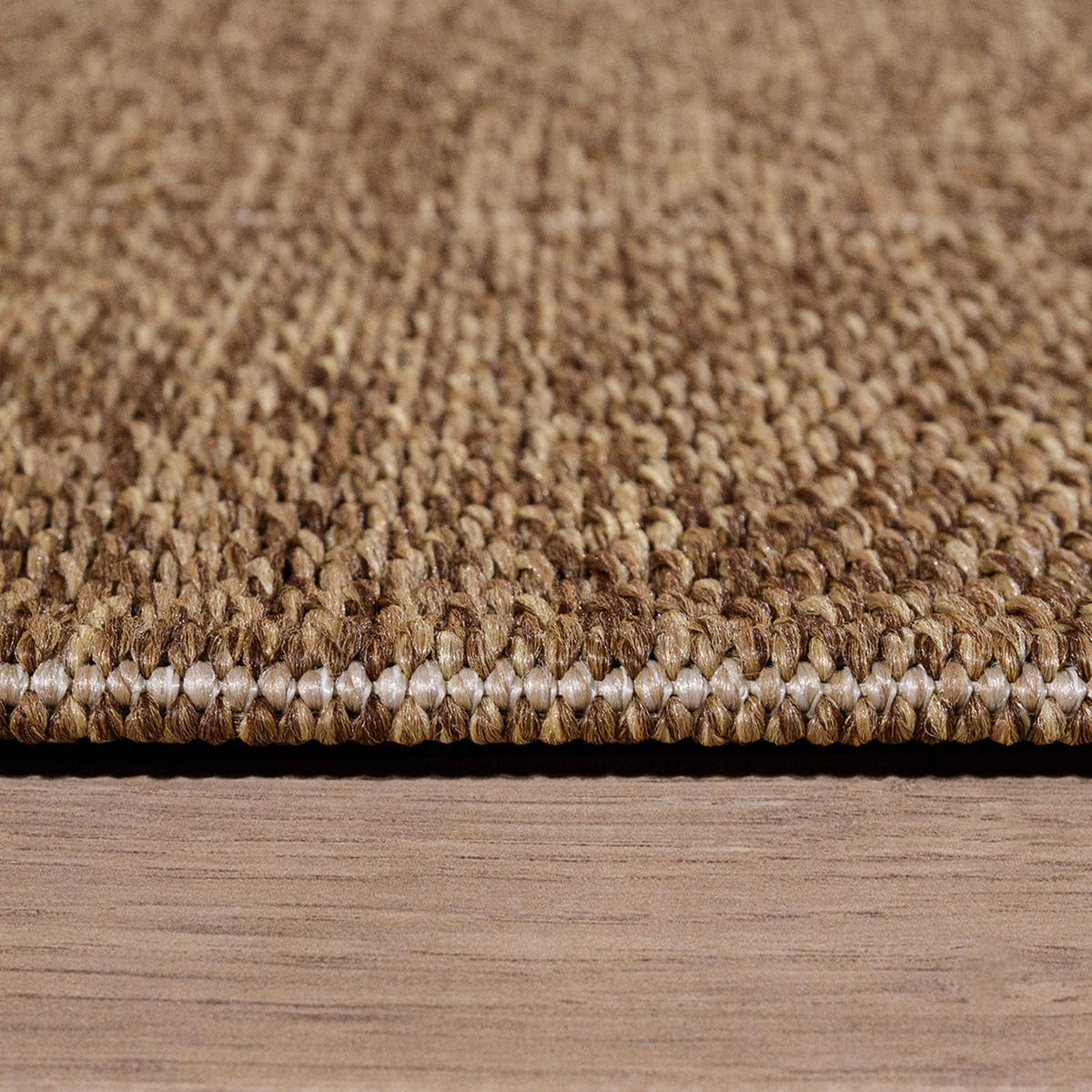 OUTDOORTEPPICH 120/170 cm Waregem 621 - Braun, Kunststoff (120/170cm) - Paco Home