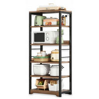 BÜCHERREGAL, braun 60/160/30 cm - Braun, Holzwerkstoff (60/160/30cm) - Rexo