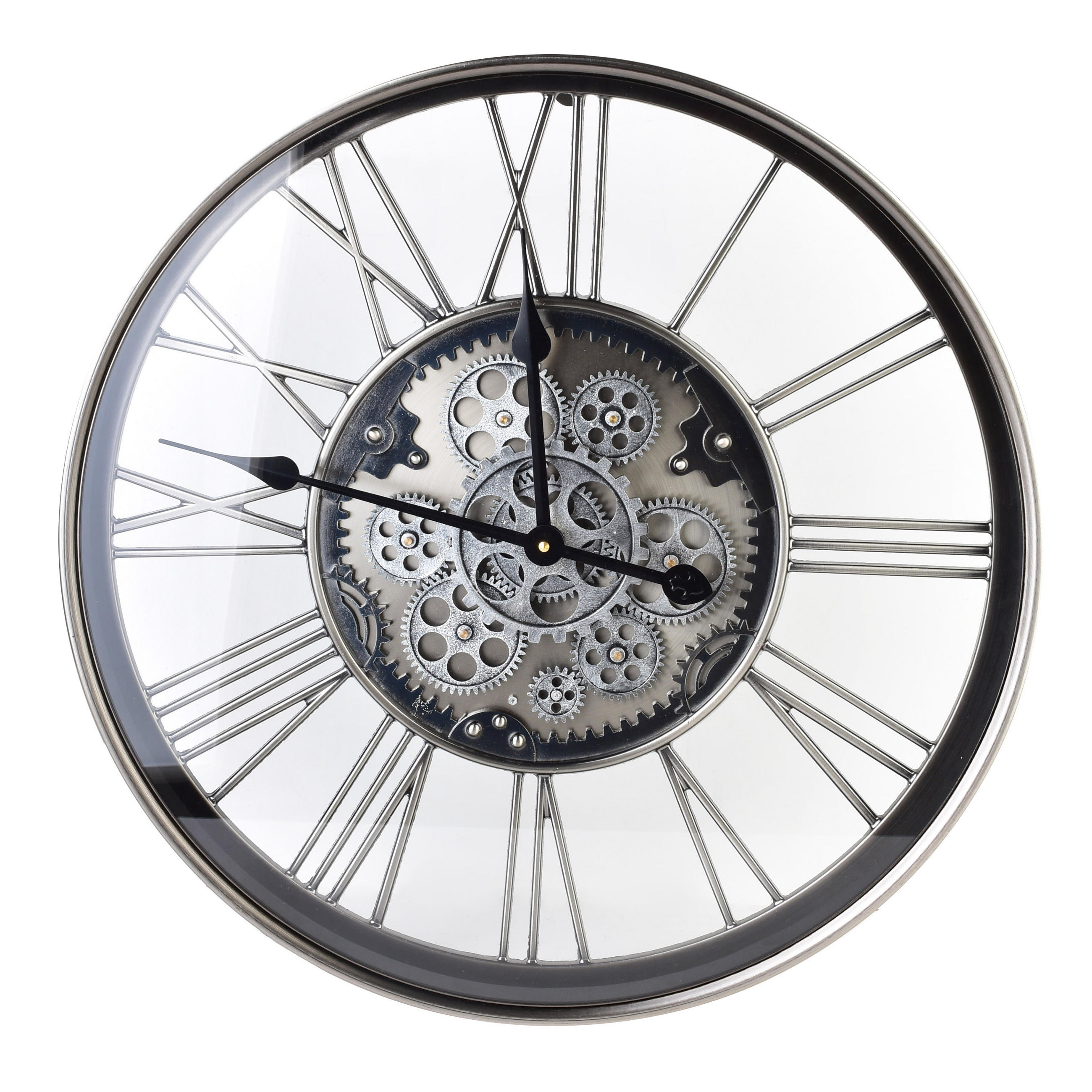 WANDUHR Ramsey Silber 54/14/16 cm Metall - Silberfarben, Metall (14/16/54cm) - Mondex