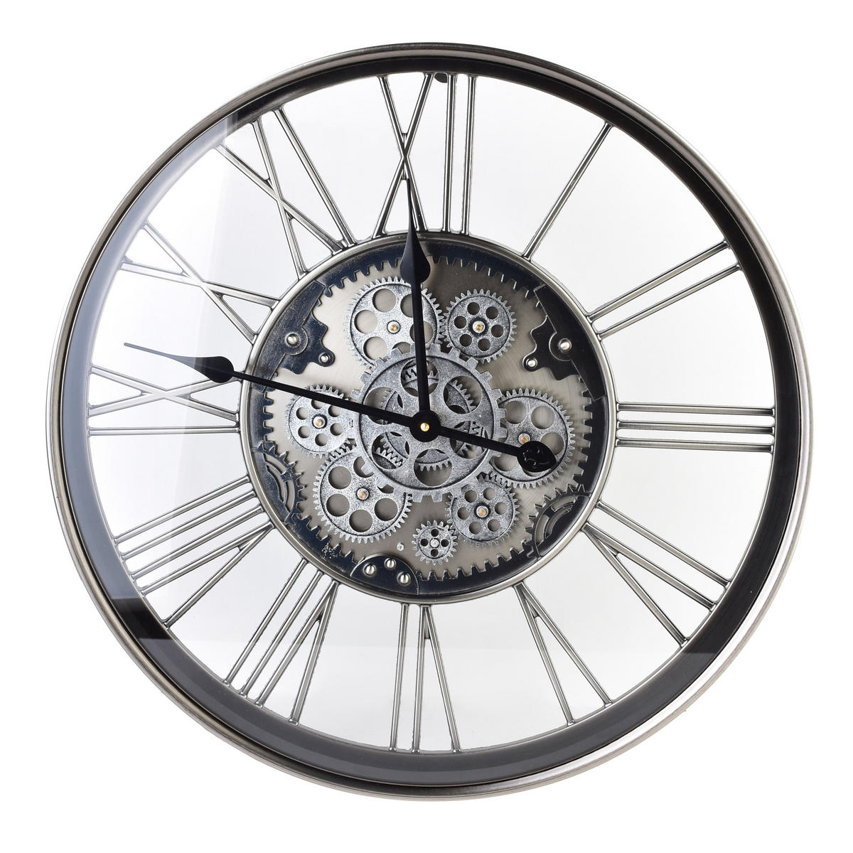 WANDUHR Ramsey Silber 54/14/16 cm Metall - Silberfarben, Metall (14/16/54cm) - Mondex
