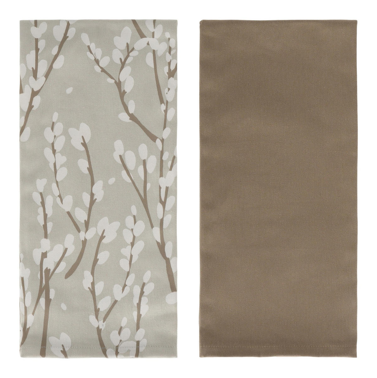 GESCHIRRTUCH-SET Veriba - Beige, Textil (45/65cm) - home&you