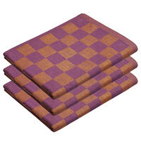 KÜCHENTUCH (3er Set) Checker Style - Flieder, Textil (50/67cm) - Butlers