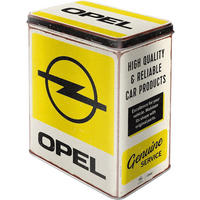 VORRATSDOSE L Opel Service - Multicolor, Metall (14/20/10cm) - Nostalgic-Art