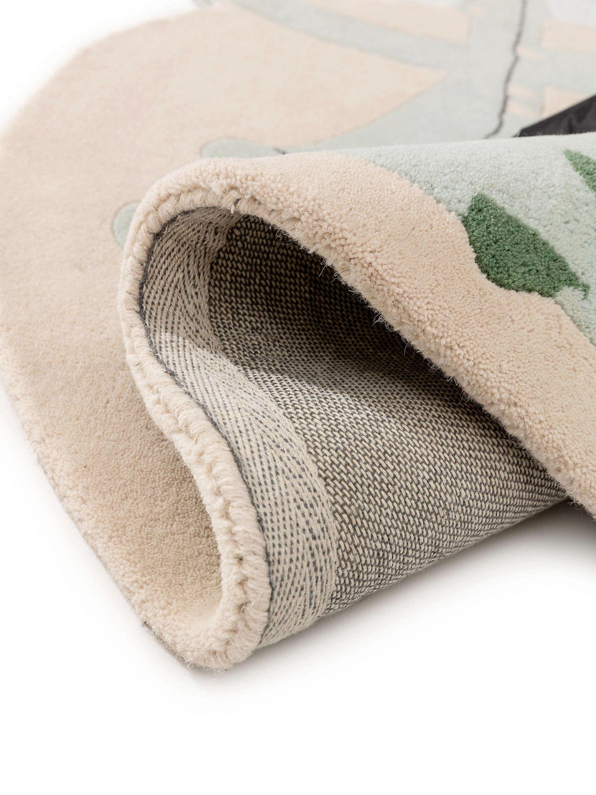KINDERTEPPICH Savannah Multicolor 115x120 cm - Multicolor, Textil (115/120cm) - Lytte