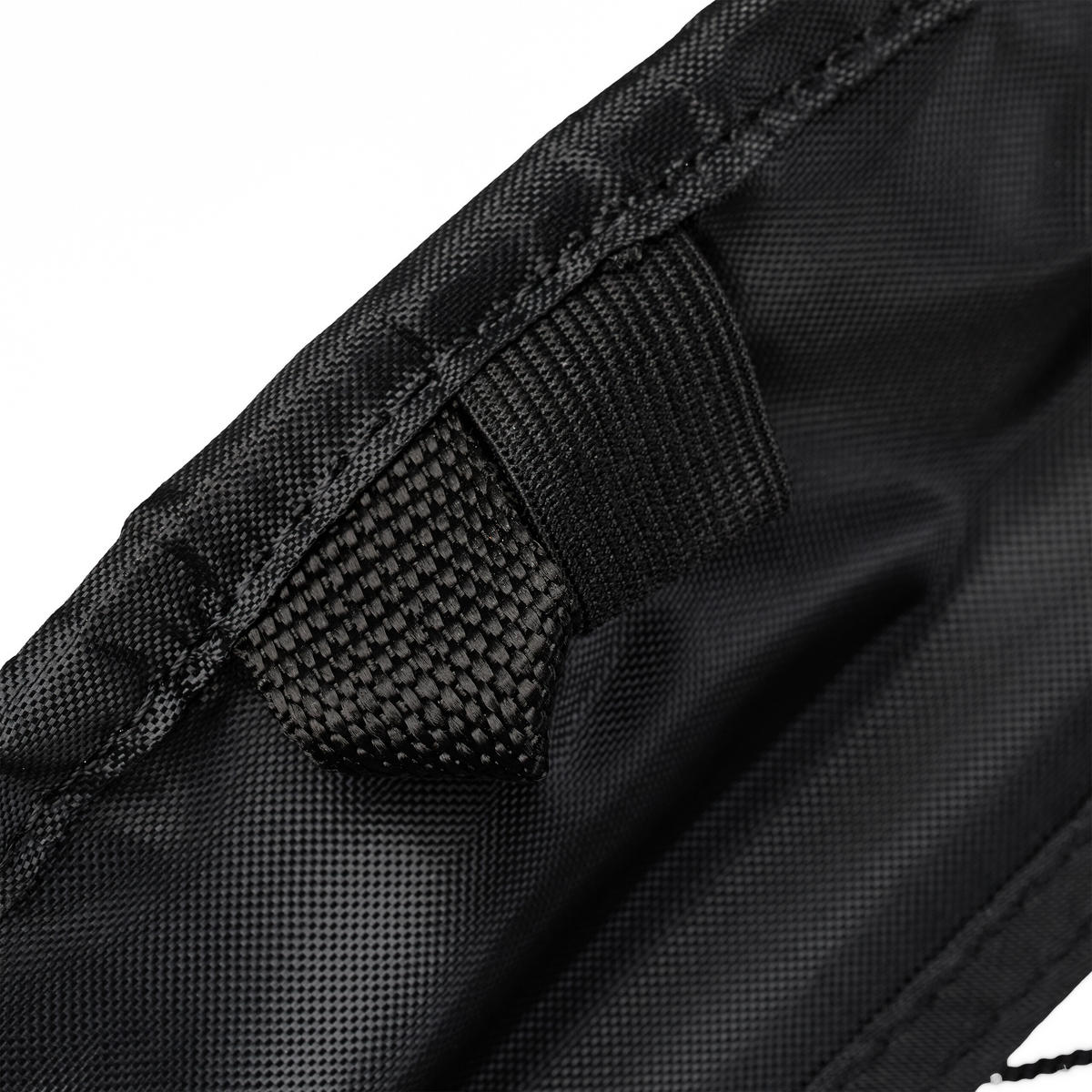 POP-UP-TOR - Schwarz, Textil/Metall (120/85cm) - Relaxdays