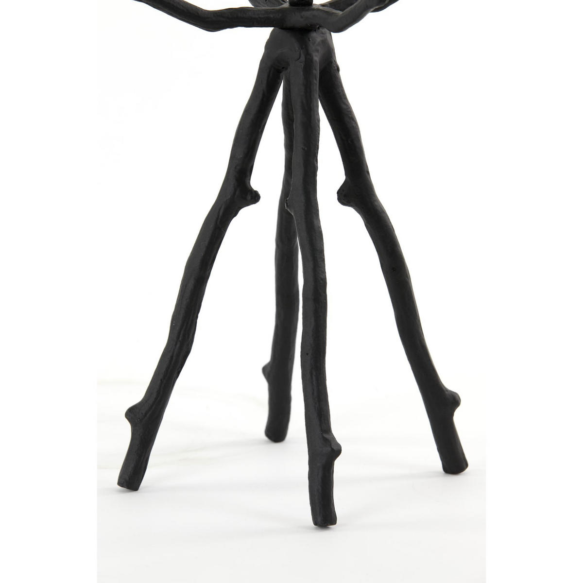 KERZENLEUCHTER Ranica Schwarz 31/31/48 cm - Schwarz, Metall (31/48/31cm) - Light & Living