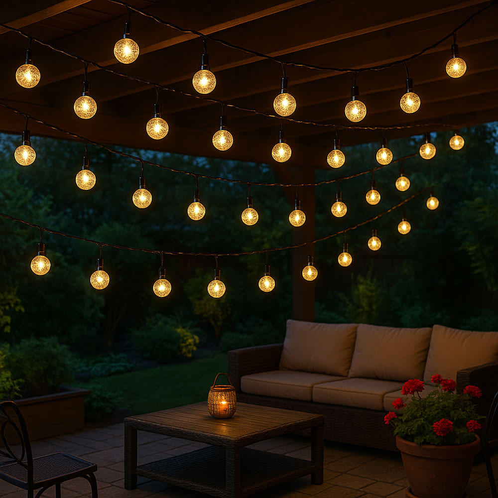 LED AUSSENLEUCHTE Kugel Schwarz Kunststoff - Schwarz, Kunststoff (280/1.8/1.8cm) - Globo Lighting