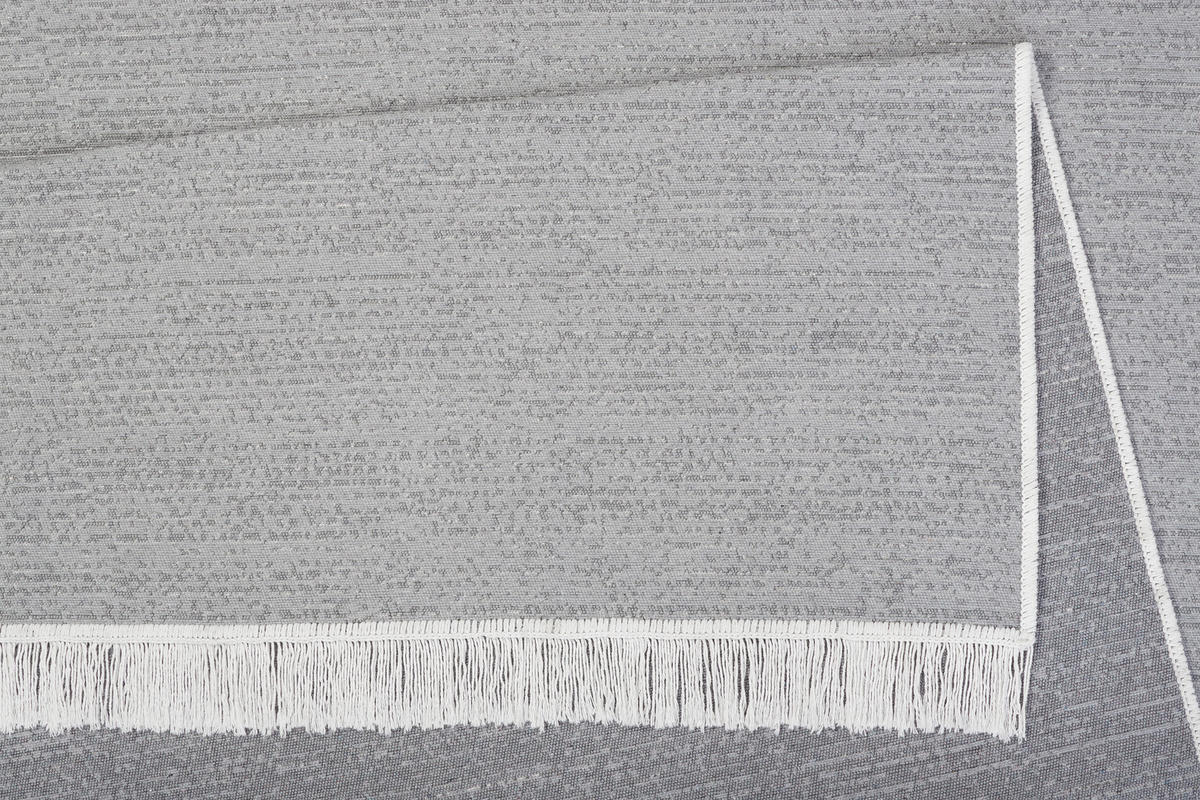 TEPPICH AZTECA Grau 80/200 cm - Grau, Naturmaterialien (80/200cm) - Tapiso